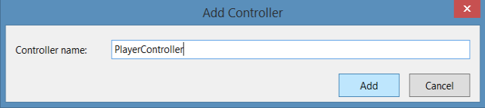 Specifying Controller Name